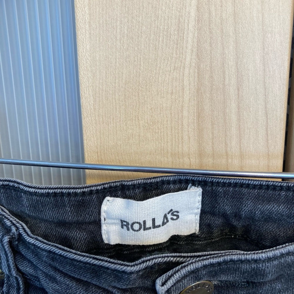 Rolla's EastCoast Crop Flare high rise jeans